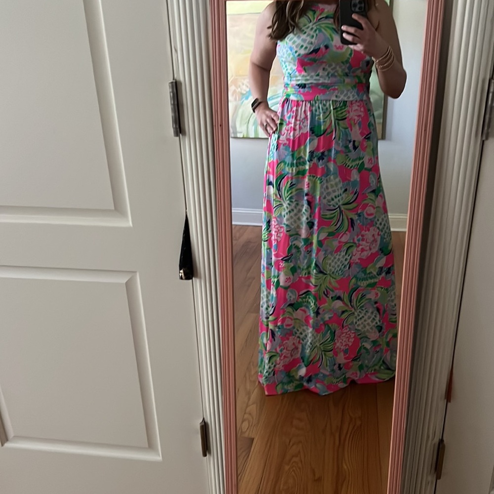 Lilly Pulitzer Tallula Maxi Dress, Size Medium worn once - Picture 8 of 16